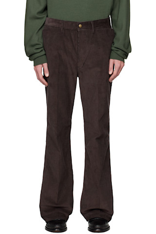 Black Boot-Cut Jeans by NEEDLES on Sale Black Boot-Cut Jeans by NEEDLES on Sale