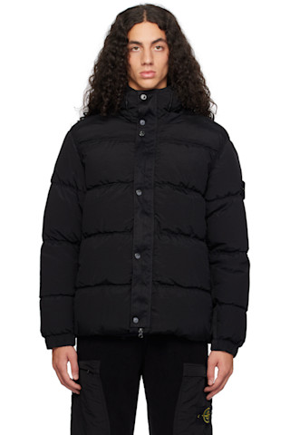Stone Islandのブラック Metal ダウンジャケットがセール中 Stone Islandのブラック Metal ダウンジャケットがセール中