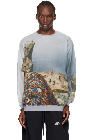 【関税込み】Bless マルチカラー Holidaynorway 長袖Tシャツ 242852M213001_1.jpg