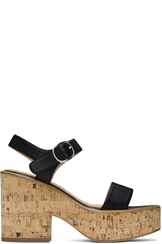 【関税込み】Gabriela Hearst ブラック Sardis ヒールサンダル Gabriela Hearstのブラック Sardis ヒールサンダルがセール中