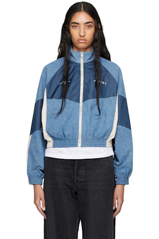 ジャケット AMIRI Woman Jacket Blue AW23WDJ001 485 242886F063005_1.jpg