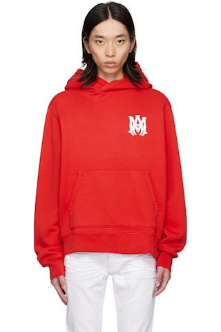 【関税込み】AMIRI レッド Core フーディ Red MA Core Hoodie by AMIRI on Sale