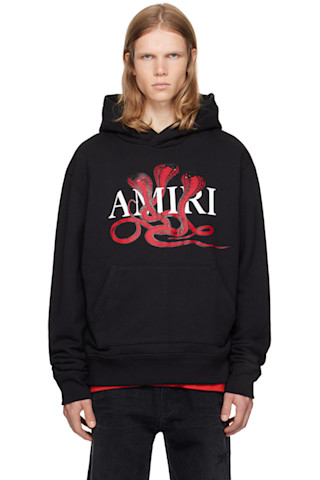関税負担なし◆AMIRI◆ Poison コットンフーディ ブラック ロゴ 242886M202021_1.jpg