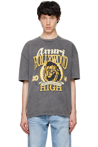 ★送関込み★ AMIRI ライオン アウトライン Tシャツ 242886M213059_1.jpg