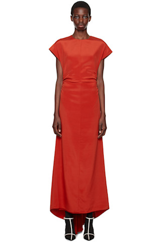 Orange Nevaeh Maxi Dress by TOVE on Sale Orange Nevaeh Maxi Dress by TOVE on Sale