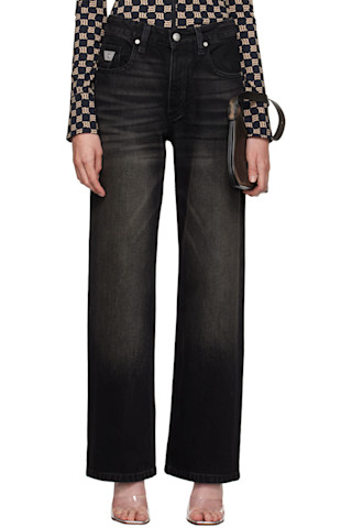 【関税込み】MISBHV ブラック Downtown ジーンズ Black Downtown Jeans by MISBHV on Sale