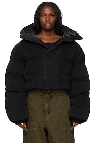 ENTIRE STUDIOS オフホワイトMMLパファーダウンジャケット XS entire studios ホワイト MML ダウン パファージャケット