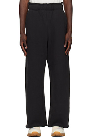 Entire Studios: Black Full Sweatpants | SSENSE Entire Studios: Black Full Sweatpants | SSENSE
