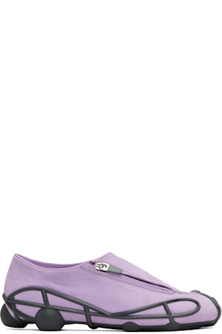 Purple Kiko Kostadinov Edition Tereshkova Zipup Sneakers by Purple Kiko Kostadinov Edition Tereshkova Zipup Sneakers by