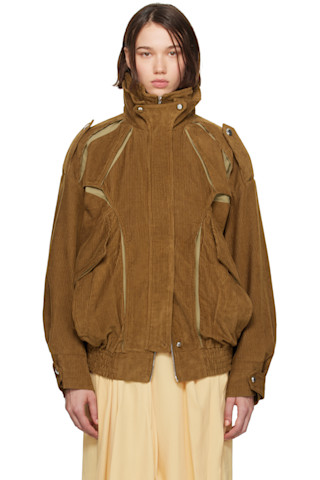 Kiko Kostadinov: ブラウン Chasseur ジャケット | SSENSE 日本