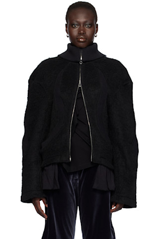 Kiko Kostadinov: Black Bounty Jacket | SSENSE Kiko Kostadinov: Black Bounty Jacket | SSENSE