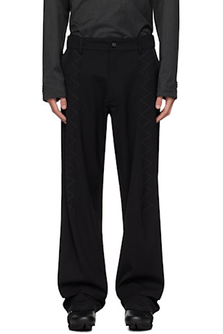 Kiko Kostadinovのブラック Jacklight トラウザーズがセール中