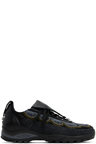 Kiko Kostadinov: Black Chalice Lace Up Sneakers | SSENSE UK Kiko Kostadinov: Black Chalice Lace Up Sneakers | SSENSE UK