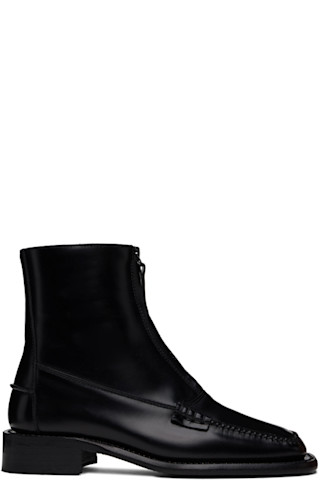 【関税込み】HEREU SSENSE限定 ブラック Mallera ブーツ HEREUのSSENSE 日本限定 ブラック Mallera ブーツがセール中