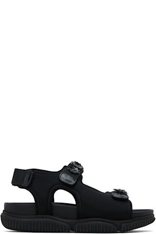 関税込み★CECILIE BAHNSEN★Valeria ブラック サンダル VALERIA | NEOPRENE | BLACK