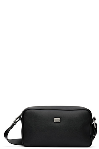 【SALE】DOLCE&GABBANA クロスボディバッグ Dolce&Gabbanaのブラック カーフスキン クロスボディバッグが