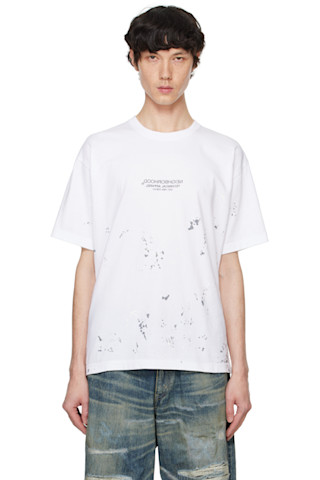 【関税込み】Neighborhood ホワイト NH SS-14 Tシャツ Neighborhoodのホワイト NH SS-14 Tシャツがセール中
