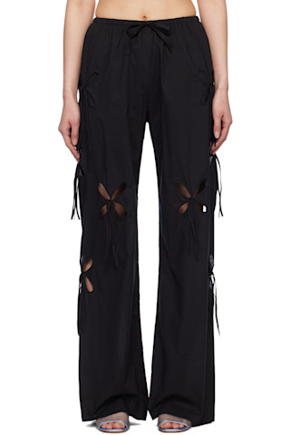 KIMHEKIM(キムヘキム) Embroidered Brushed Lounge Pants 251023F086005_1.jpg