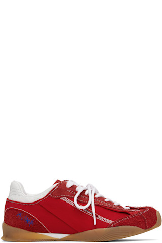 【関税込み】ADER error レッド Skid Product. 116 スニーカー ADER error: レッド Skid Product. 116 スニーカー | SSENSE 日本