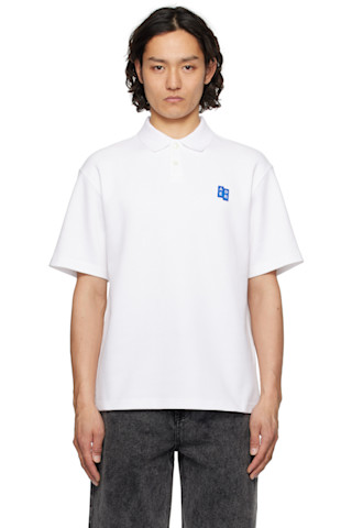 【ADER ERROR】 Sig; TRS Tag polo t-shirt 01 White Sig; TRS Tag 01 Polo by ADER error on Sale
