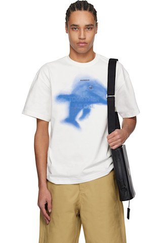 White 0105 T-shirt by ADER error on Sale