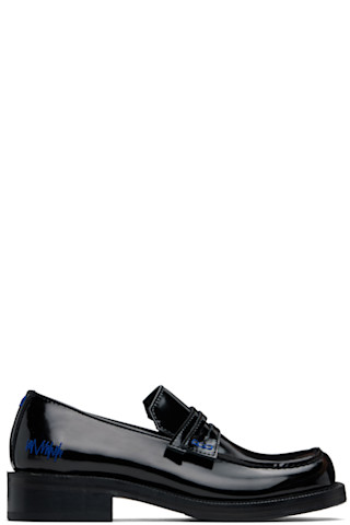 【関税込み】ADER error ブラック Curve LF04 ローファー Black Curve LF04 Loafers by ADER error on Sale