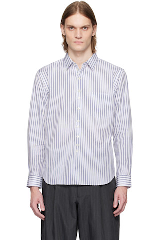 ★COMME des GARCONS HOMME DEUX★切替ストライプシャツ ☆COMME des GARCONS HOMME DEUX☆切替ストライプシャツ 美品 COMME