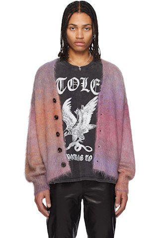 Stolen Girlfriends Club: Multicolor Altered State Cardigan | SSENSE