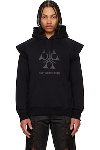 【関税込み】Olly Shinder ブラック Folk フーディ 251077M202000_1.jpg