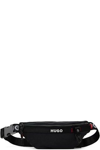 Boss Belt Bag Boy Black Contrast Logo Belt Bag By Hugo On Sale