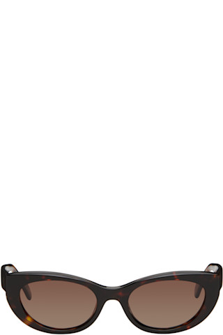 【関税込み】ANINE BING ブラウン Cannes サングラス Brown Cannes Sunglasses by ANINE BING on Sale