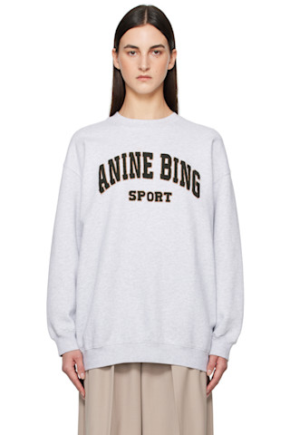 ANINE BING ネイビー トレーナー Anine Bing Activewear for Women | Online Sale up to 50% off