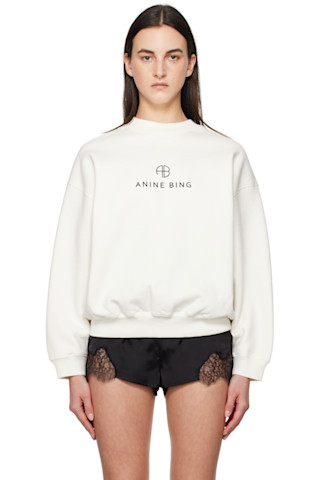 トップス ANINEBING JACISWEATSHIRTLYRICS トップス ANINEBING JACISWEATSHIRTLYRICS ANINE BING Jaci