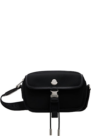 Moncler: Black New Trick Crossbody Bag | SSENSE
