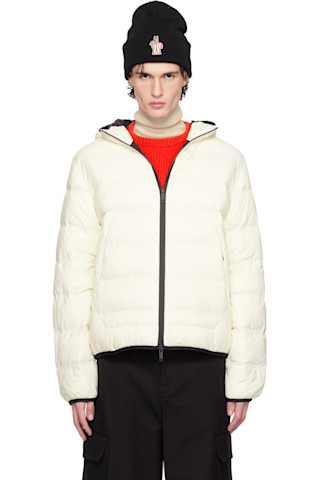 Moncler: Off-White Gardy Down Jacket | SSENSE