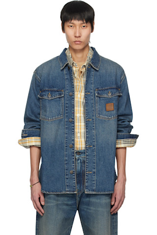 Carhartt Work In Progressのブルー Lincoln デニムジャケットがセール中