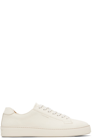 Tiger of Sweden: Off-White Salas Tennis-Style Sneakers SSENSE
