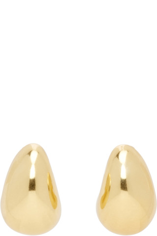 【関税込み】Max Mara Lobe ロゴ イヤリング Max Mara: Lobe ロゴ イヤリング | SSENSE 日本
