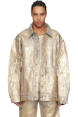 大人気! RICK OWENS テックワーカー デニムジャケット 個性的! 251126M177009_1.jpg