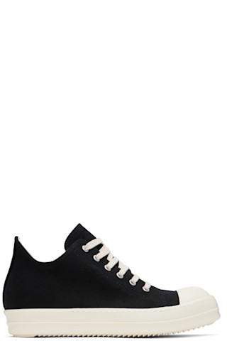 RICKOWENS♡DRKSHDW ブラック ハリウッド ロー スニーカー Rick Owens DRKSHDW Hollywood スニーカー | ブラック | FARFETCH JP
