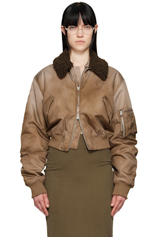 Acne Studios ベージュ ショートジャケット 30 Acne Studios ベージュ ショートジャケット 30