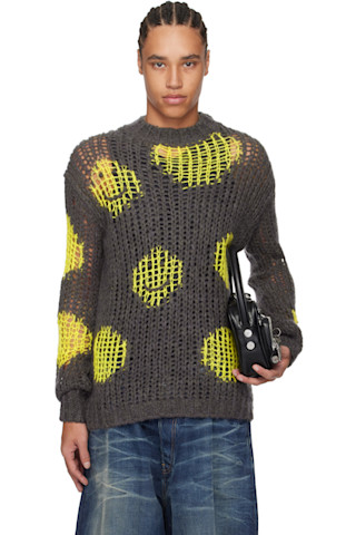 acne studios セーター　ニット　モヘア Acne Studios - 新品 Acne Studios モヘアブレンドセーター L