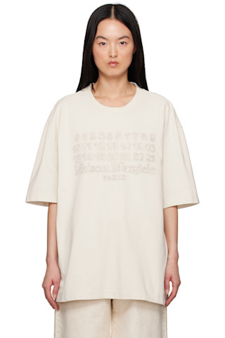 Tシャツ・カットソー MAISON MARGIELA Women Tunic Tops S51GC0533 S20079218 Beige 251168F110009_1.jpg