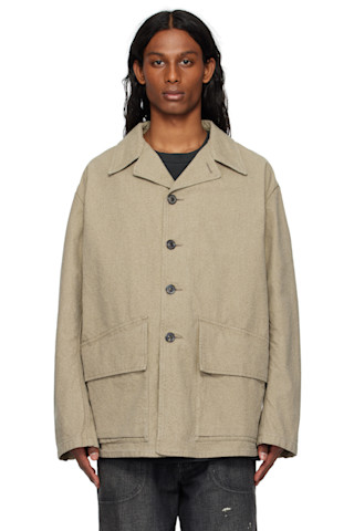 【送関込】Maison Margiela☆Cotton caban coat 251168M180005_1.jpg