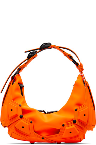 Innerraum: オレンジ スモール Object M02 Half Moon バッグ Innerraum: オレンジ スモール Object M02 Half Moon バッグ