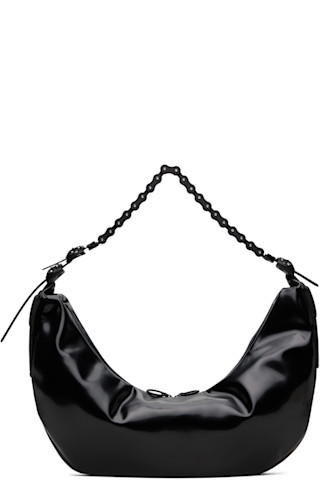 Innerraum: Black Object HM3 Half Moon Bag | SSENSE Innerraum: Black Object HM3 Half Moon Bag | SSENSE