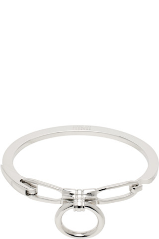 MM6 Maison Margiela Object Trouve ブレスレット 人気 Silver Object Trouve Bracelet by MM6 Maison Margiela on Sale