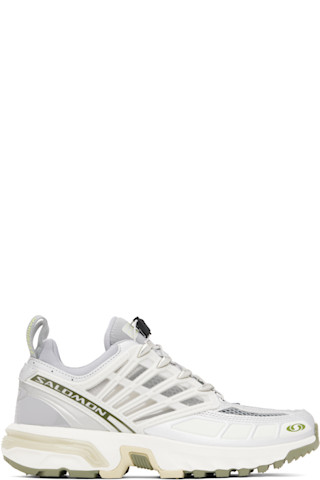 MM6 Maison Margiela: Gray Salomon Edition ACS Pro 2 Sneakers MM6 Maison Margiela: Gray Salomon Edition ACS Pro 2 Sneakers