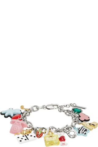 【関税込み】Sticker Charm Bracelet - Marc Jacobs - l - S The Mini Icon Charm Bracelet| Marc Jacobs | Official Site