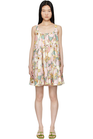 【関税込み】ZIMMERMANN マルチカラー Maxine ミニワンピース Multicolor Maxine Minidress by ZIMMERMANN on Sale